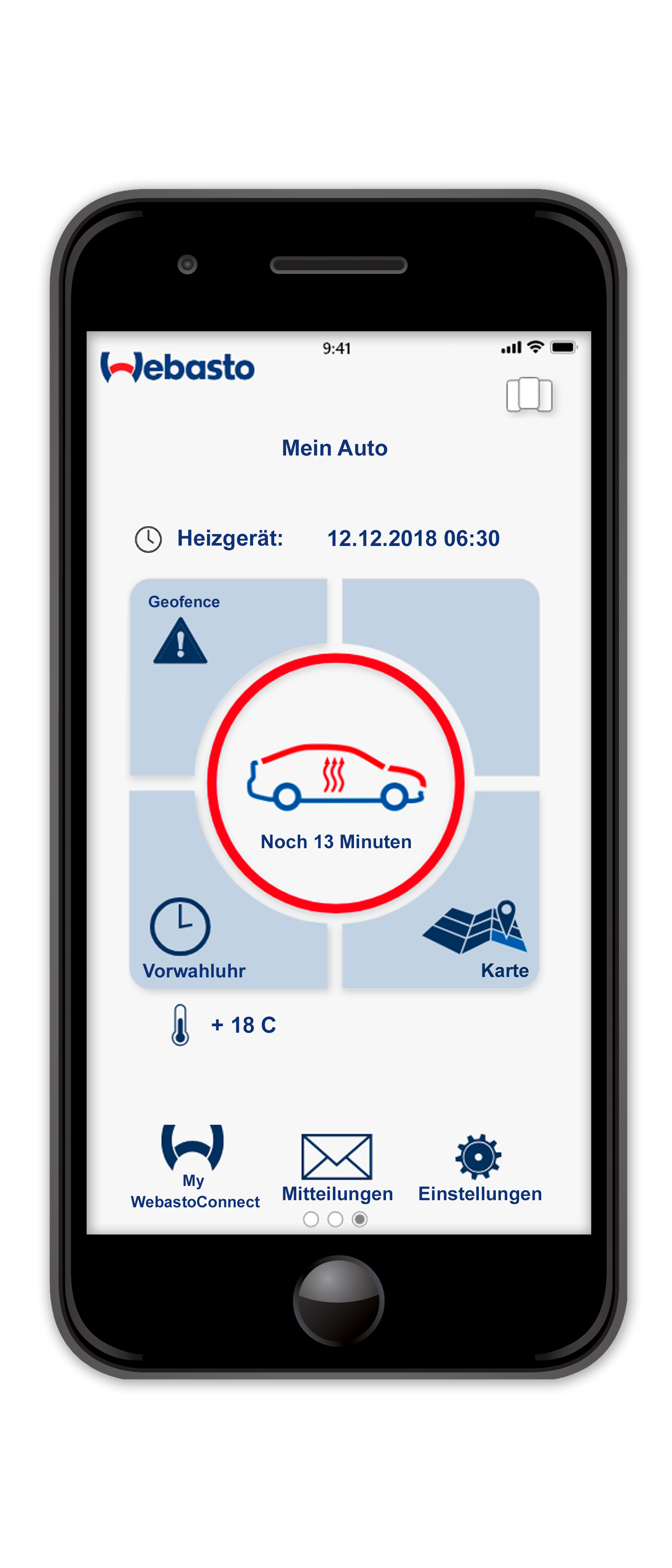 Apps für Standheizungen: Auto per Handy vorwärmen